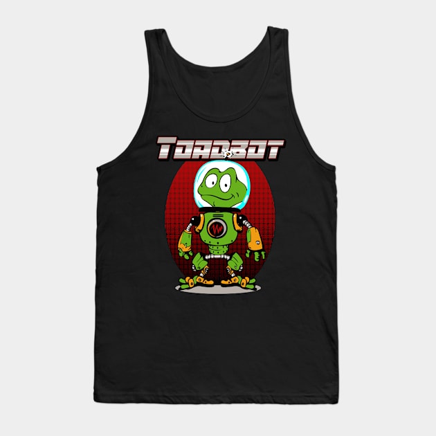 Robot Toad Tank Top by King Stone Designs